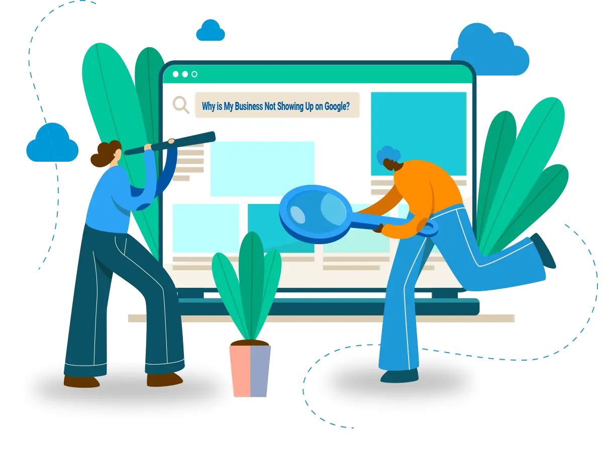 why is my business not showing up on google