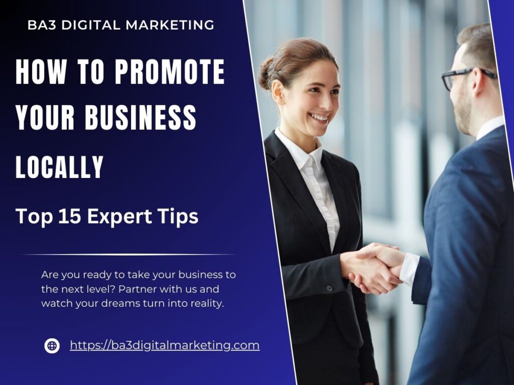 How to promote your business locally