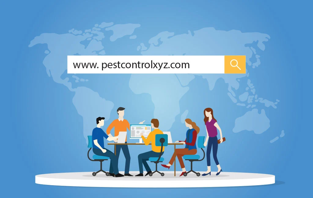 website design for pest control