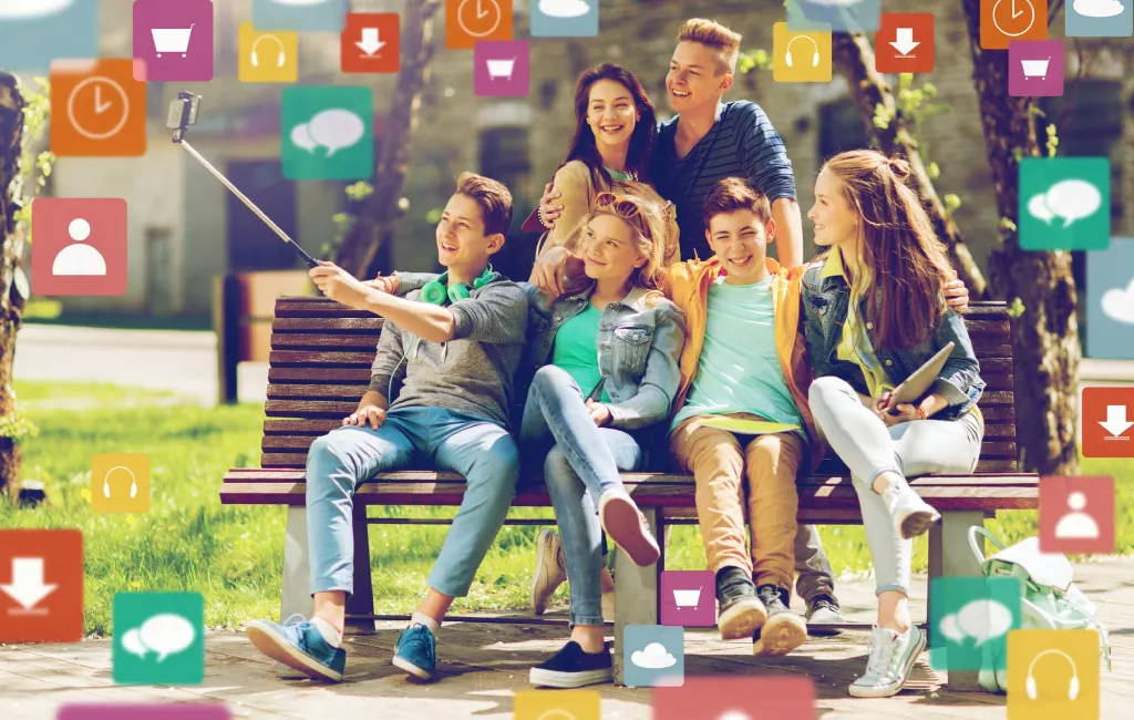 Social media in family