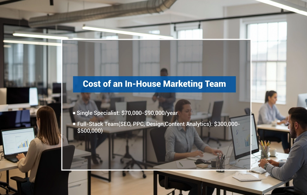 marketing team cost