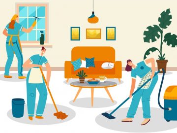 Catchy house cleaning ads