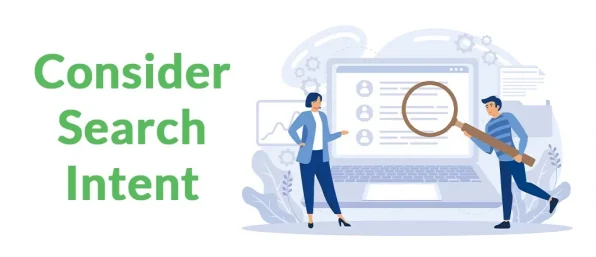 Consider Search Intent ecommerce keyword research